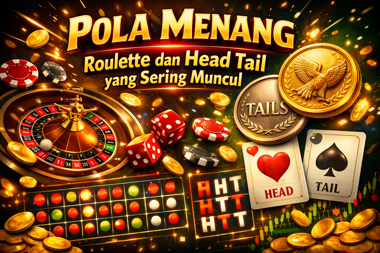 Pola Menang Roulette dan Head Tail yang Sering Muncul