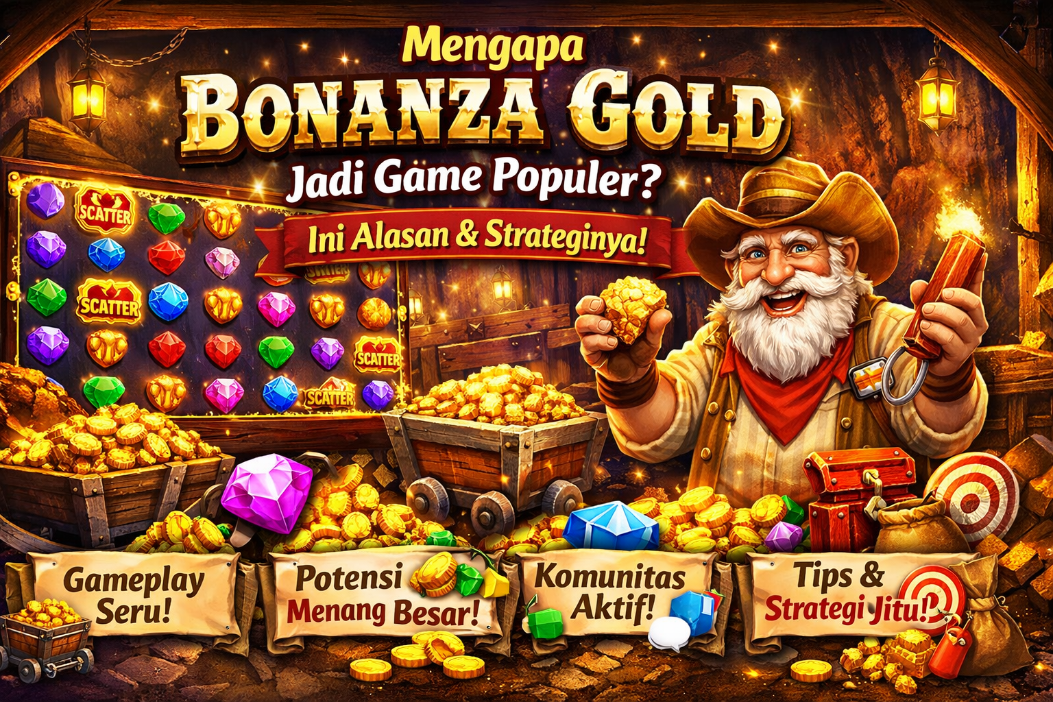 Mengapa Bonanza Gold Jadi Game Populer? Ini Alasan dan Strateginya