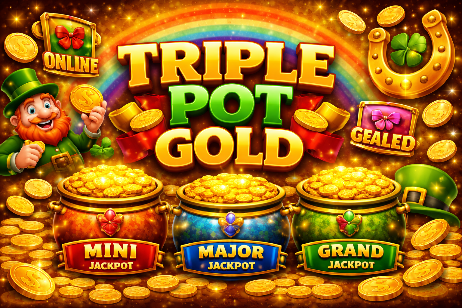 Triple Pot Gold: Slot Online dengan Peluang Jackpot Besar