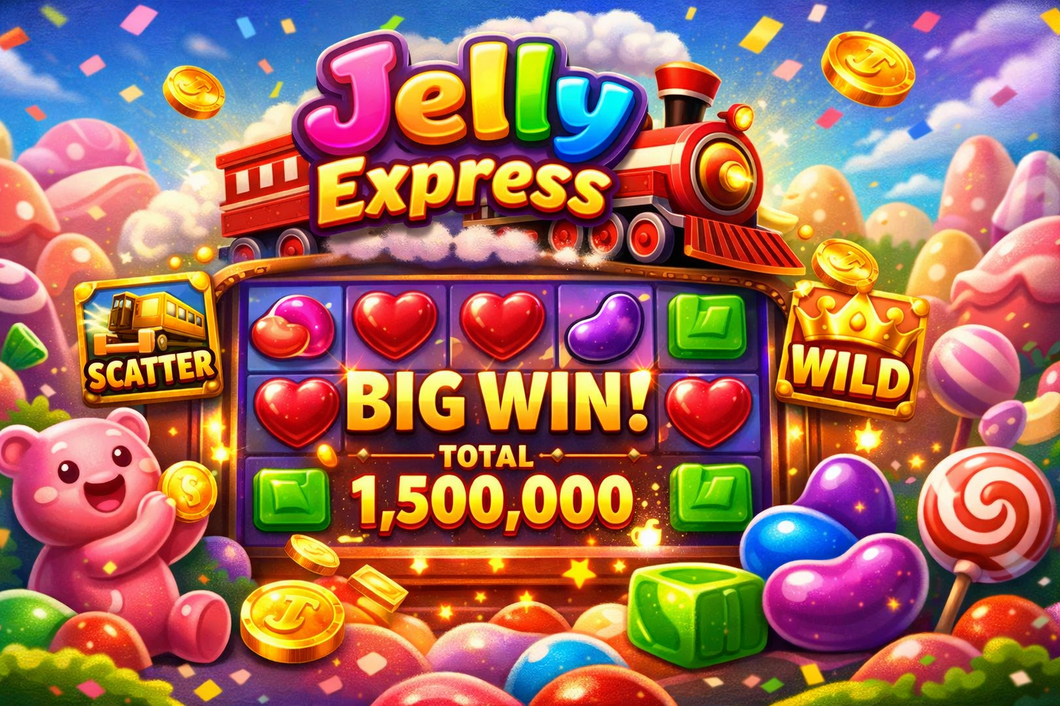 Slot Jelly Express: Game Slot Populer dengan Peluang Menang Besar
